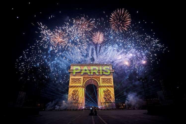 New Year fireworks, smoke and tear gas as decade begins with a bang