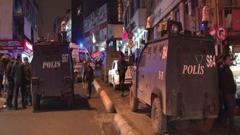 Kağıthane’de molotoflu ve ses bombalı saldırı