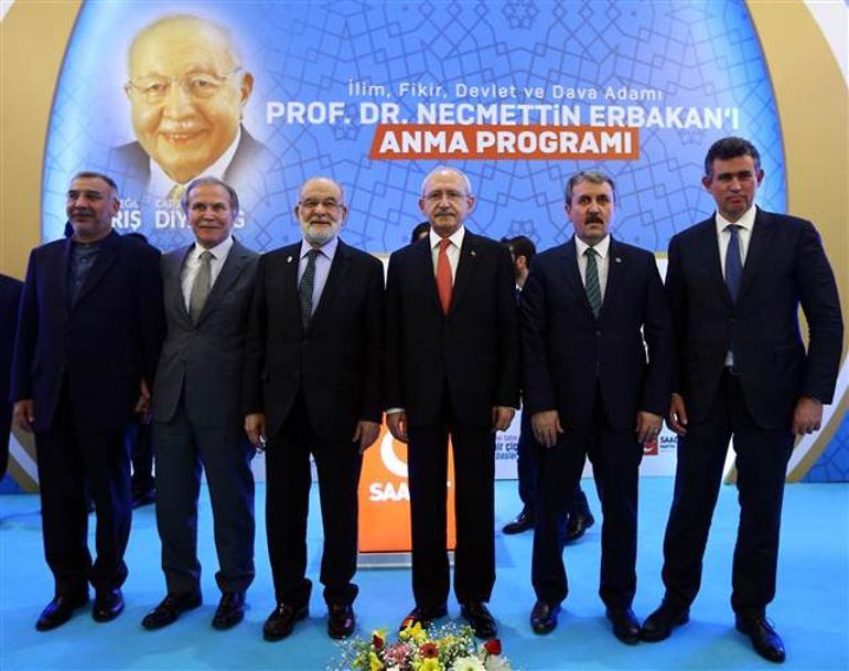 Kılıçdaroğlu, Erbakanı anma töreninde konuştu