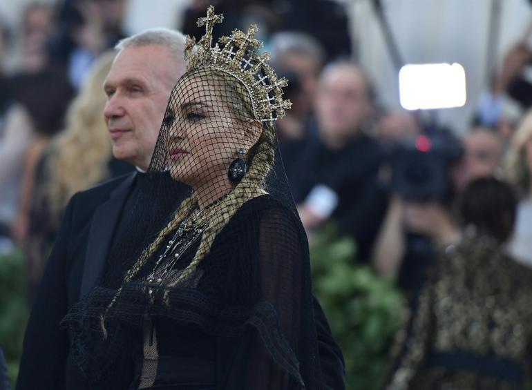 Fashion priestesses get holy at New York Met Gala