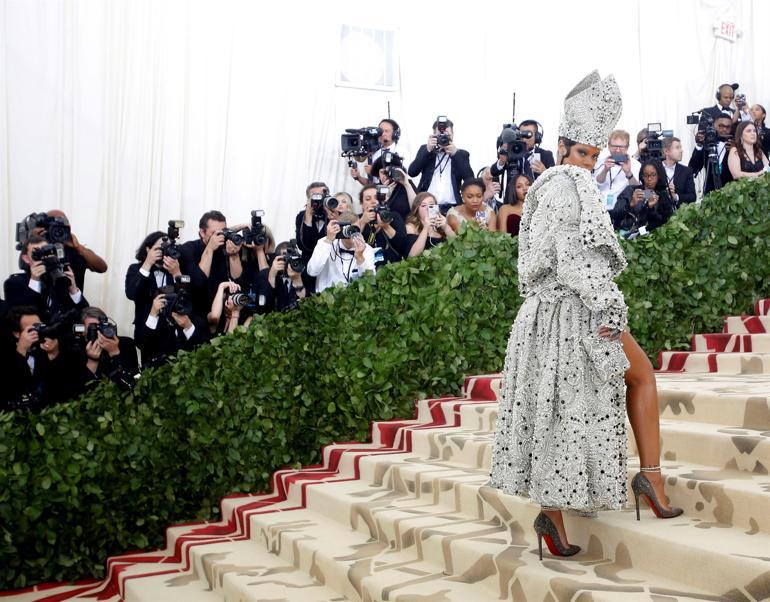 Fashion priestesses get holy at New York Met Gala