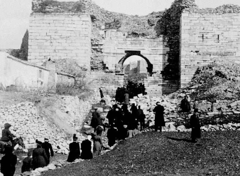 Ayasuluk Castle, the crown of Selçuk, under restoration