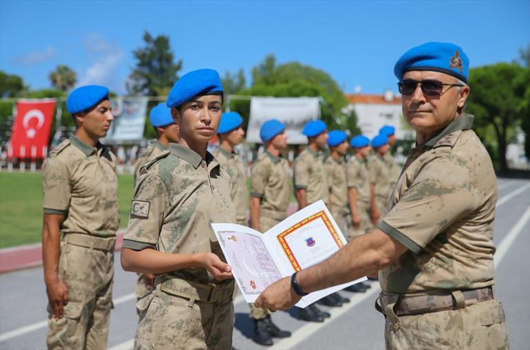 Turkish woman cadet makes history