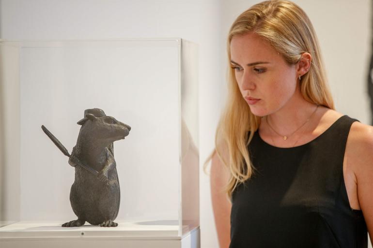 Banksys lesser-known works on show in London