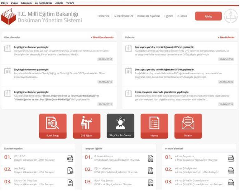 MEB DYS Giriş Ekranına Nereden Ulaşılır? DYS MEB Giriş Modülü - Son ...