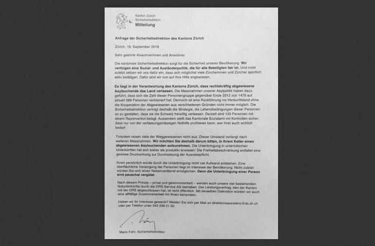 Letter with forged signature of Erdoğan stirs Swiss controversy