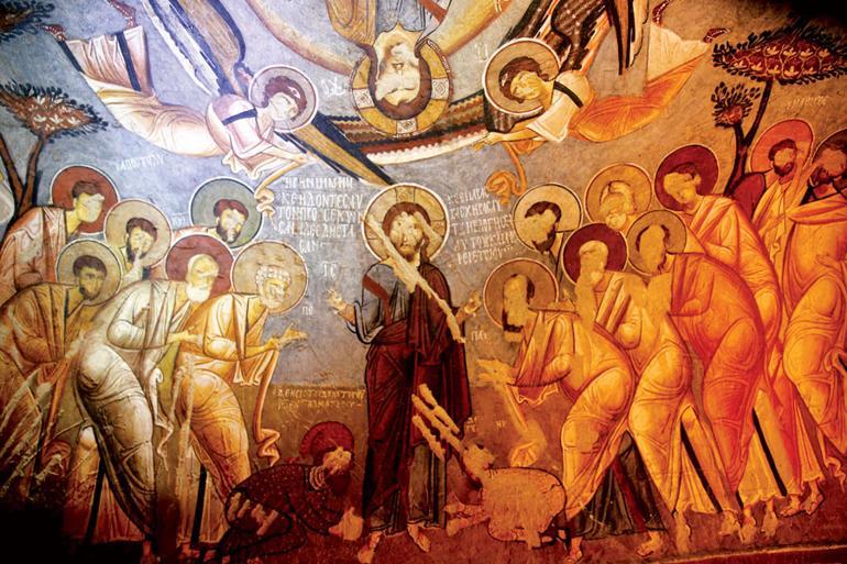 Cappadocia’s frescoes restored by Turks, Italians