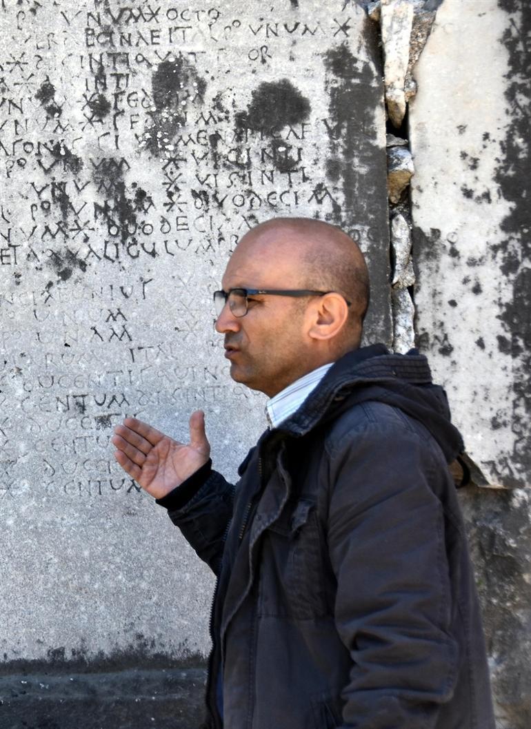 Ancient price list found in Muğla