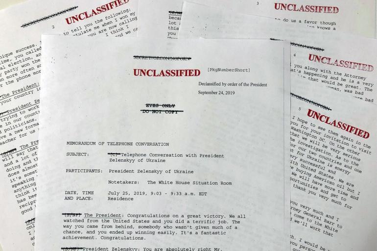 Trump-Zelensky transcript sheds light on world of classified convos