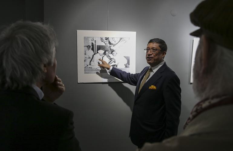 Gandhi exhibition kicks off in Ankara