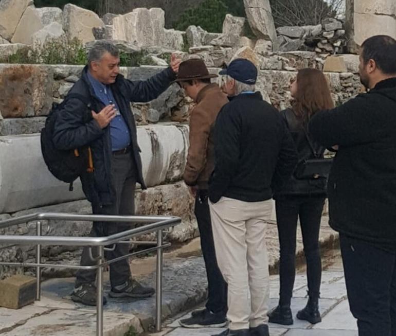 Hollywood stars’ Turkey tour continues in Ancient Ephesus