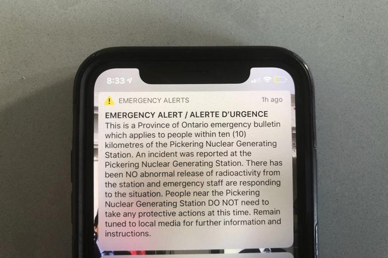 Canadian officials accidentally push nuke alert to millions