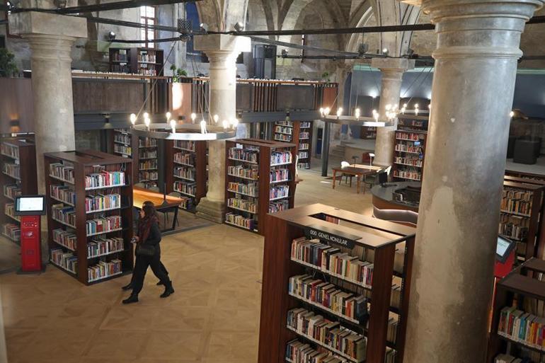 Historic Virgin Mary Church reopens as library