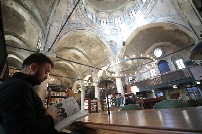 Historic Virgin Mary Church reopens as library