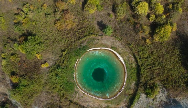 Fire suppression pond in Amanos Mountains dazes visitors