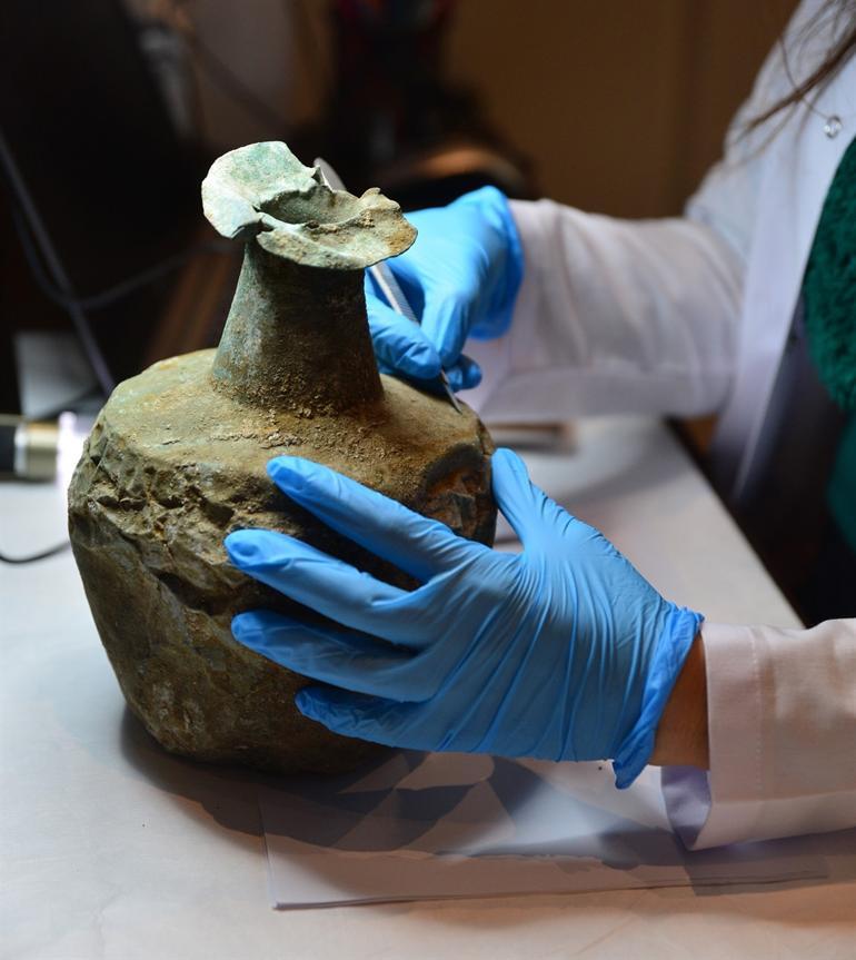 Troy Museum giving opportunity to watch artifact restoration works live