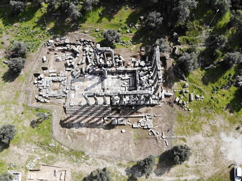 Temple of Zeus near Turkey’s Aegean back in spotlight