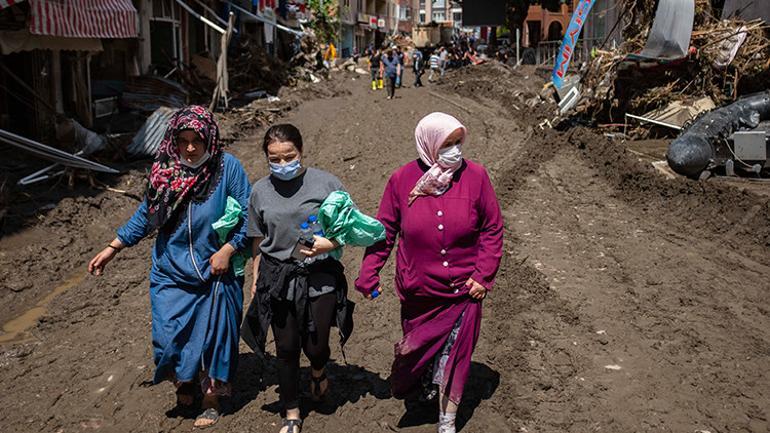 Son dakika haber... Sel felaketinde son durum... Her şey 5 dakikada oldu İşte Kastamonu Bozkurt, Bartın ve Sinoptaki yeni gelişmeler...