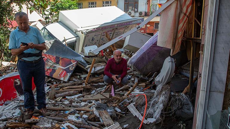 Son dakika haber... Sel felaketinde son durum... Her şey 5 dakikada oldu İşte Kastamonu Bozkurt, Bartın ve Sinoptaki yeni gelişmeler...