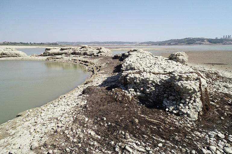Ancient city comes to light as water recedes