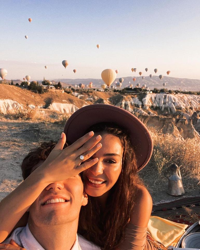 Cedi Osman kesenin ağzını açtı Ebru Şahine milyonluk yüzük...