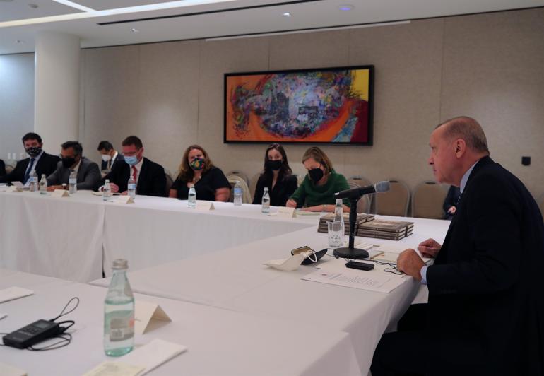 Erdoğan meets British premier, UN chief in New York