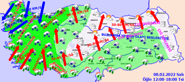 Son dakika... Meteorolojiden son hava durumu raporu İstanbul, Ankara, İzmir ve Antalya dahil 55 kentte alarm