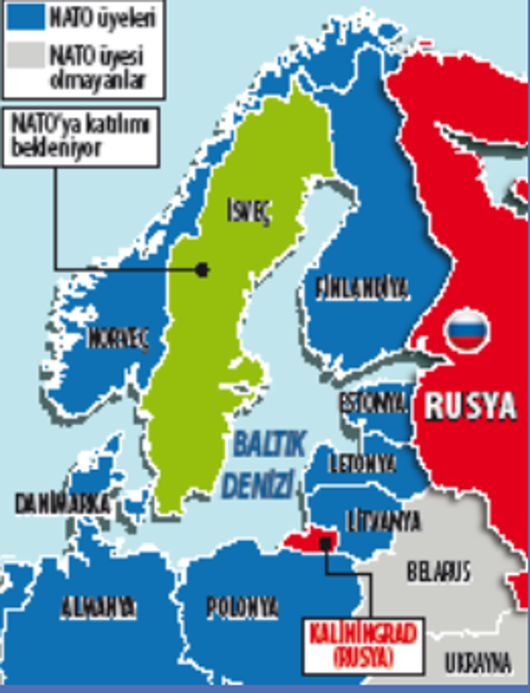 İsveç və Finlandiya sammit fotosunda.NATO genişlənib.Bütün şimal ittifaqdadır.