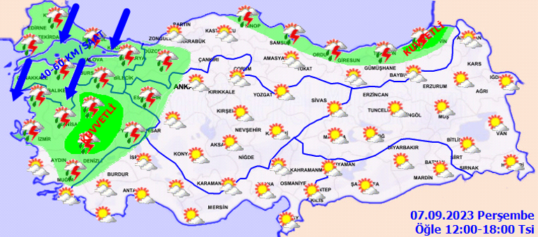 Meteorolojiden yeni hava durumu raporu İstanbul, Ankara ve İzmirde sağanak alarmı: Saat verildi