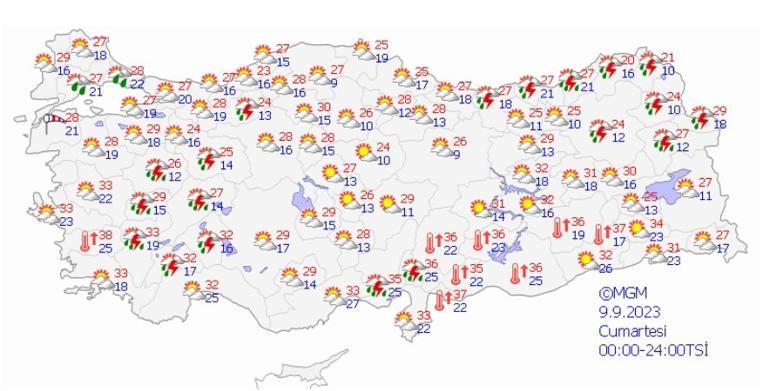 İstanbul için sağanak alarmı Dikkat: Meteoroloji saat verip uyardı