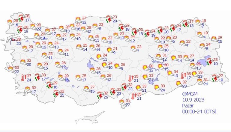 İstanbul için sağanak alarmı Dikkat: Meteoroloji saat verip uyardı