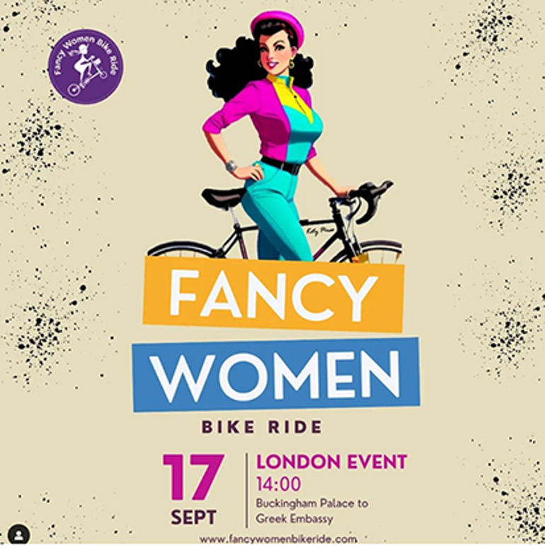 Londra’da ‘Süslü Kadınlar Bisiklet Turu’ pazar günü başlıyor