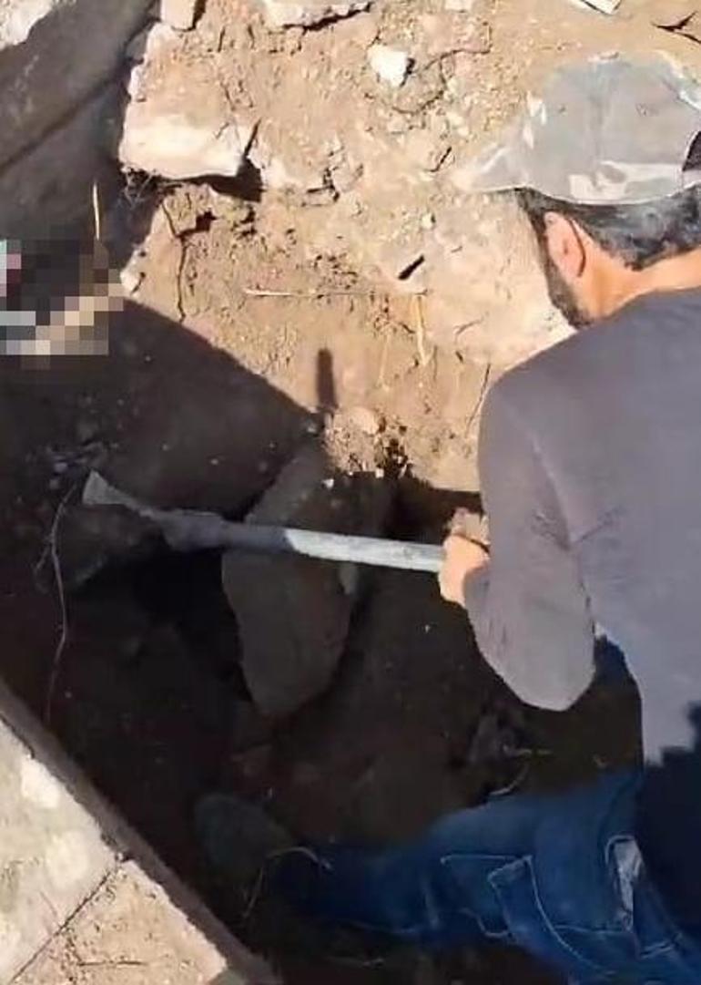 Diyarbakır’da mezarlıkta tepki çeken görüntü Kabirden çıkardığı kemikleri fırlattı... Sosyal medyadan paylaştı