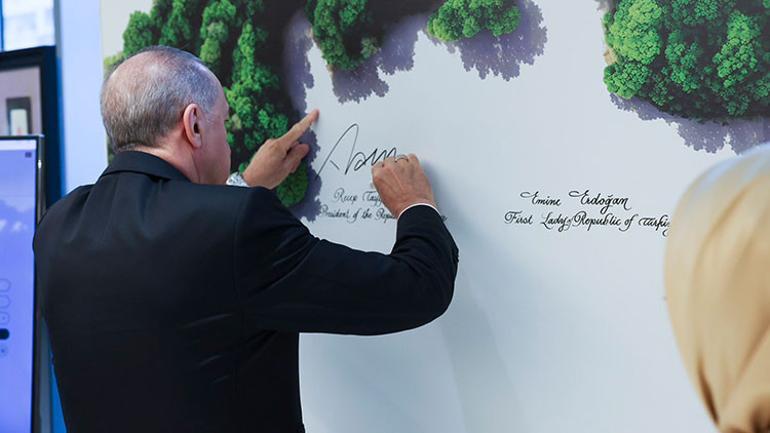 Cumhurbaşkanı Erdoğan, Küresel Sıfır Atık İyi Niyet Beyanına ilk imzayı attı