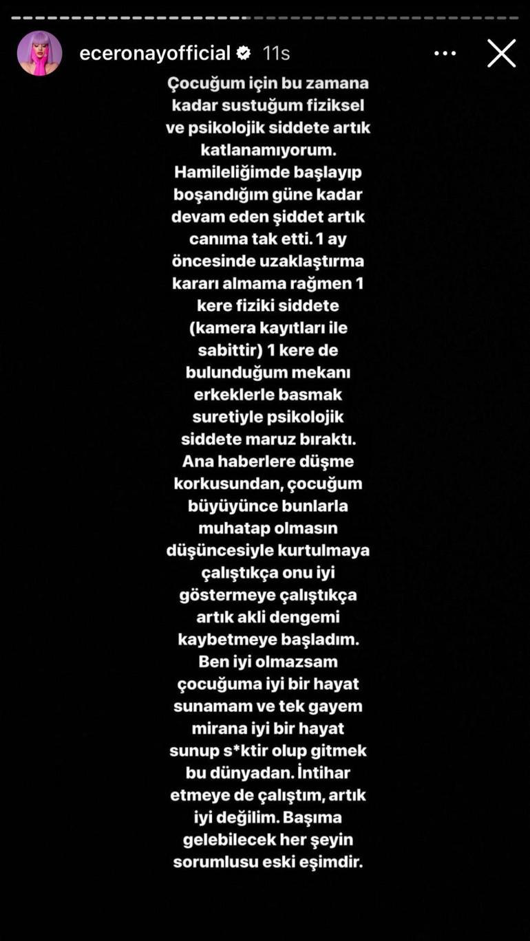 Şarkıcı Ece Ronayın yardım çığlığı: Defalarca ölüm tehdidi aldım