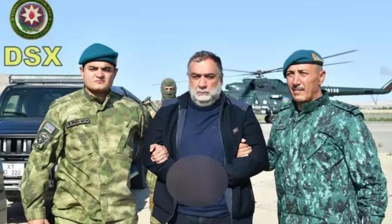 Karabağdaki sözde rejimin komutanı Manukyan sınırda yakalandı