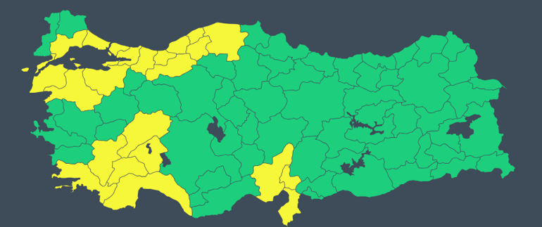 Meteorolojiden yeni hava durumu raporu: 23 kentte sarı alarm... AKOMdan İstanbul için uyarı