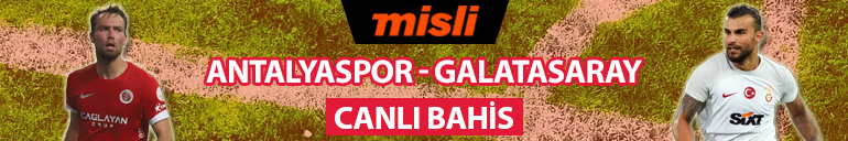 Galatasarayda kalede kim olacak Ndombele ilk 11 başlar mı Antalyasporun iddaa oranı, öne çıkan istatistikler...