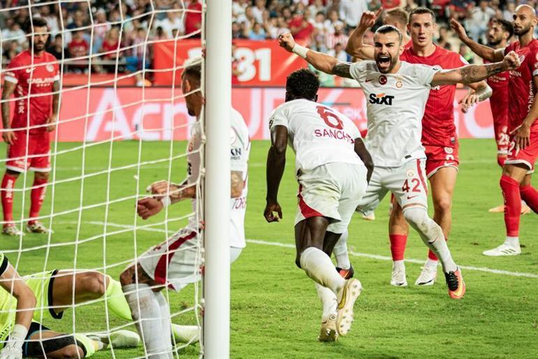 Antalyaspor - Galatasaray maçının tartışmalı hakem kararları masaya yatırıldı: Açık ve net penaltı Buksaya sarı, Musleraya kırmızı kart...