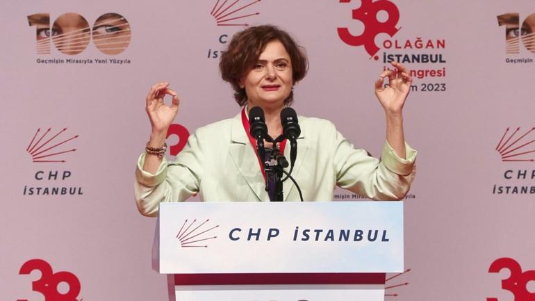 CHP İstanbul İl Kongresinde İBB Başkanı İmamoğlu’nun sözleri sloganlarla kesildi
