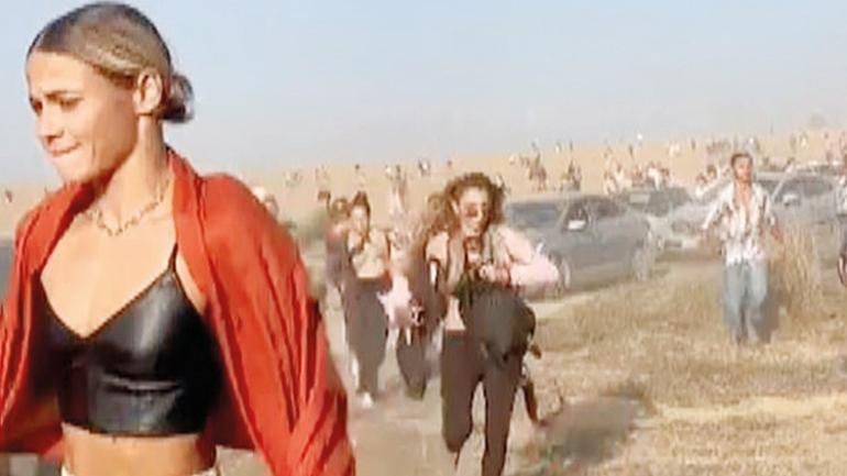 Çölde dehşet... Saldırıya müzik festivalinde yakalandılar