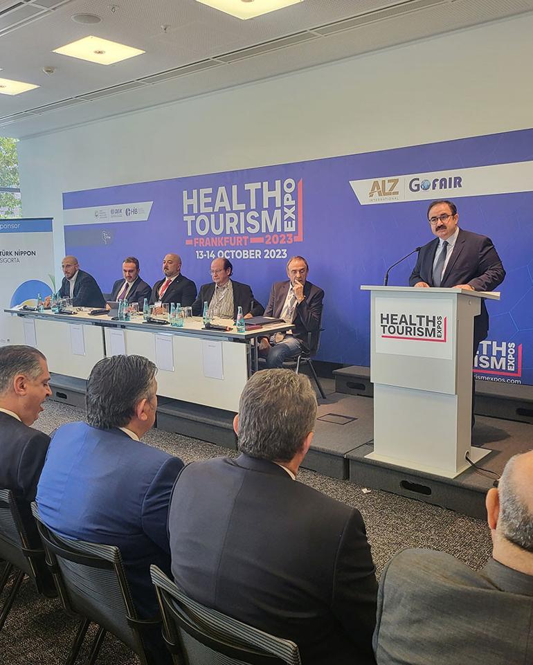 Frankfurt’ta sağlık turizmi fuarına yoğun ilgi