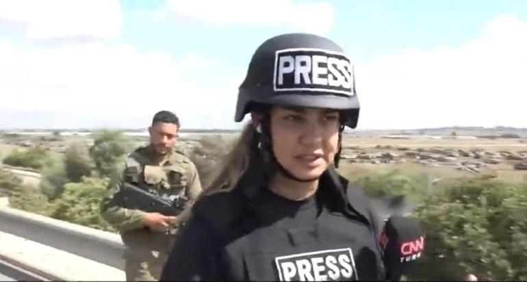 CNN TÜRK yayını engellendi... İsrail askerleri, Gazze sınırında canlı yayına izin vermedi