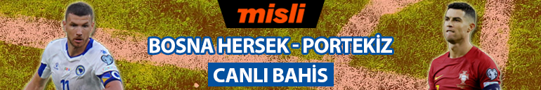 Portekiz bileti çoktan kaptı Bosna Hersekin EURO 2024e gitmesi için ne lazım Öne çıkan istatistikler, iddaa oranları...