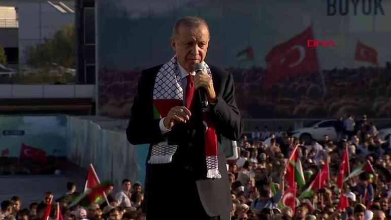 Massive rally held in Istanbul to support Palestine