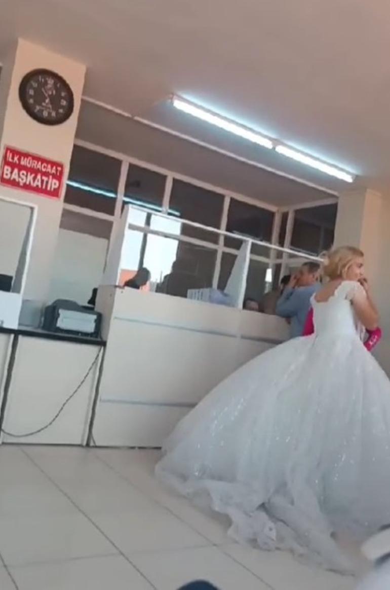 Adanada ilginç olay: Düğünden önce ağabeyi için notere gitti