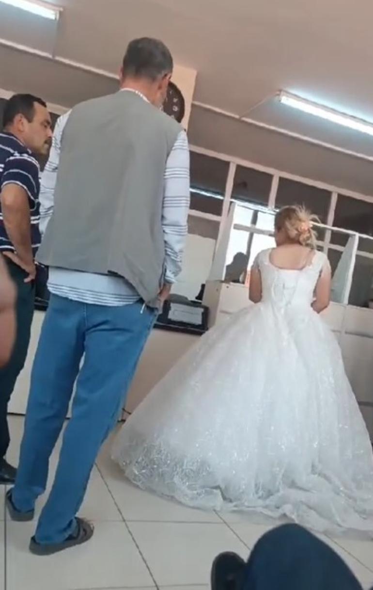 Adanada ilginç olay: Düğünden önce ağabeyi için notere gitti