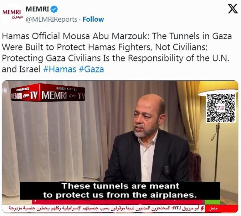 Xüsusi icazə ilə girdi, HƏMAS-ın tunellərini göstərdi: Dünya bu ...