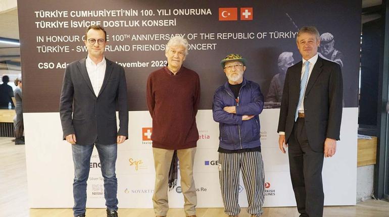 Türk ve İsviçre müziği birleşti: İsviçre’den özel hediye