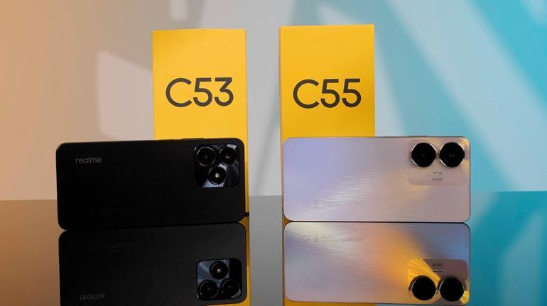 Vergisiz telefonun şampiyonları realme C55 ve C53